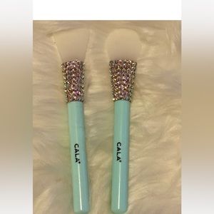 Customize 2 piece facial brush set
